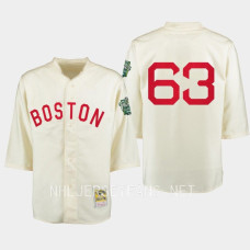 Brad Marchand Boston Bruins 2023 Winter Classic Cream #63 Jersey Throwback Baseball