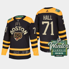 Boston Bruins #71 Taylor Hall 2023 Winter Classic Authentic Black Jersey