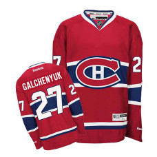 Youth Montreal Canadiens Alex Galchenyuk #27 Red Home Jersey