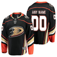 Anaheim Ducks 2018 Fanatics Branded Custom Jersey Black