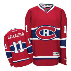 Youth Montreal Canadiens Brendan Gallagher #11 Red Home Jersey