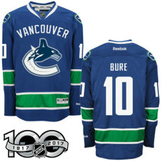 Vancouver Canucks #10 Pavel Bure Blue 100 Greatest Player Jersey