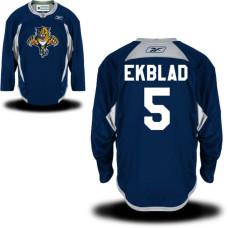 Florida Panthers #5 Aaron Ekblad Royal Blue Alternate Practice Jersey With 2023 Stanley Cup Patch