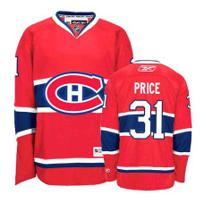 Youth Montreal Canadiens Carey Price #31 Red Home Jersey