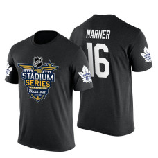 Toronto Maple Leafs #16 Mitchell Marner Black 2018 Stadium Series T-shirt