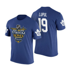Toronto Maple Leafs #19 Joffrey Lupul Blue 2018 Stadium Series T-shirt