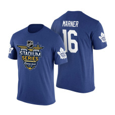 Toronto Maple Leafs #16 Mitchell Marner Blue 2018 Stadium Series T-shirt