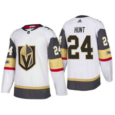 Vegas Golden Knights #24 Brad Hunt White Draft New-Outfitted Player Premier Jersey With 2023 Stanley Cup Patch
