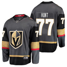 Vegas Golden Knights #77 Breakaway Player Brad Hunt Jersey Grey With 2023 Stanley Cup Patch