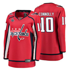 Women's Washington Capitals #10 Brett Connolly Red Breakaway Player Home Stanley Cup Final Bound 2018 Jersey