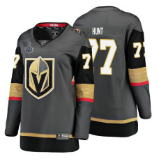 Vegas Golden Knights #77 Brad Hunt Grey Bound Breakaway Home Player Jersey With 2023 Stanley Cup Patch