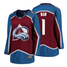 Women's Colorado Avalanche Burgundy Mother's Day #1 Mom Jersey