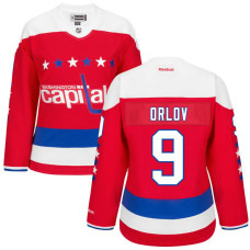 Women's Dmitry Orlov #9 Washington Capitals Red Premier Alternate Jersey