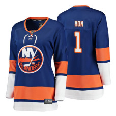 Women's New York Islanders Royal Mother's Day #1 Mom Jersey