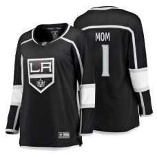 Women's Los Angeles Kings Black Mother's Day #1 Mom Jersey