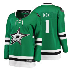 Women's Dallas Stars Kelly Green Mother's Day #1 Mom Jersey