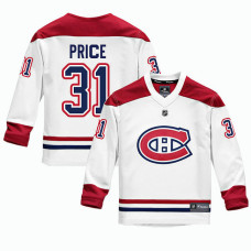 Youth Montreal Canadiens #31 Carey Price White 2018 New Season Team Road Jersey
