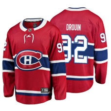 Youth Montreal Canadiens #92 Jonathan Drouin Red Home Breakaway Player Jersey